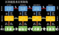2023年国内区块链公司前十排名榜单最新分析