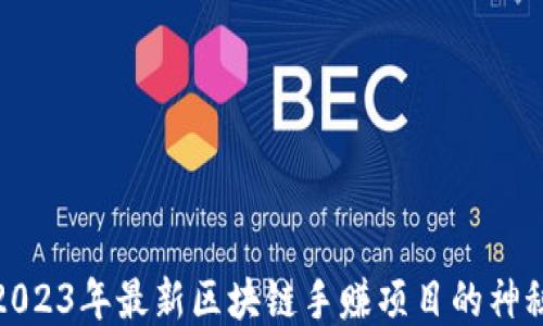 
揭开2023年最新区块链手赚项目的神秘面纱