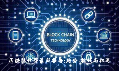 区块链世界最新报告：趋势、挑战与机遇